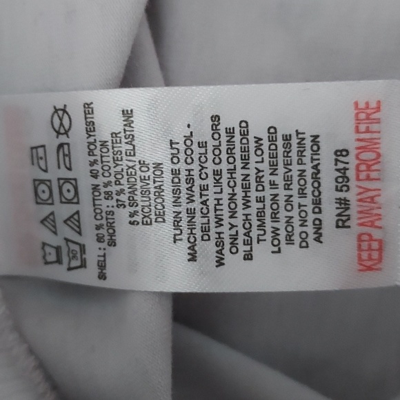 Cynthia Rowley large short red gold pink green blue - Picture 4 of 7